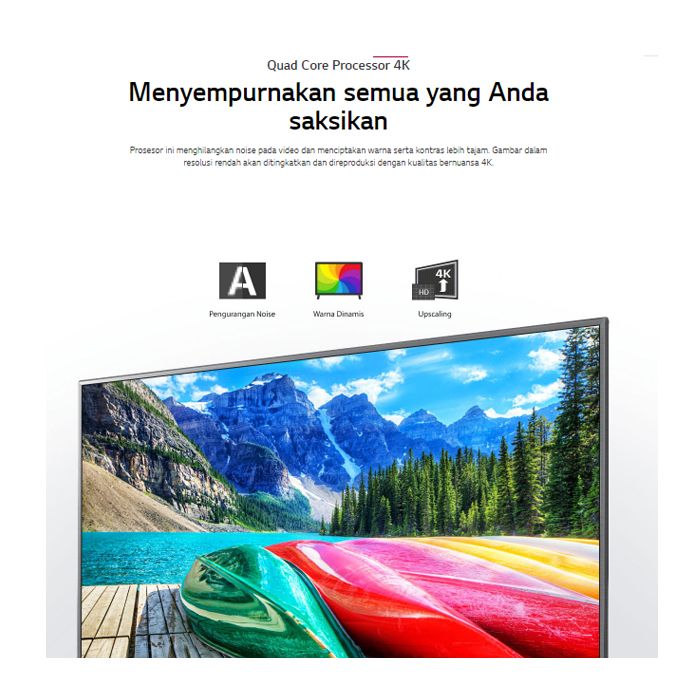 LG 4K Smart UHD AI ThinQ® TV 60" - 60UN7100